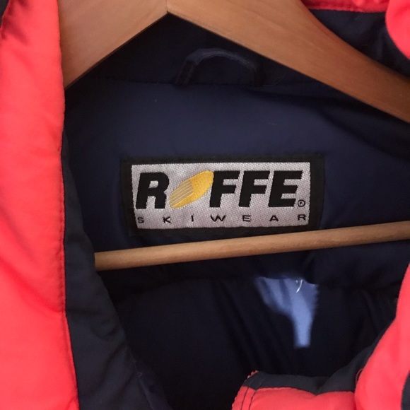 Roffe Large Vintage Puffer Jacket Skiwear - Picture 2 of 5